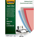 Fellowes Clear PET Binding Cover 200 micron A4 (Pack 100) 5384701 - ONE CLICK SUPPLIES