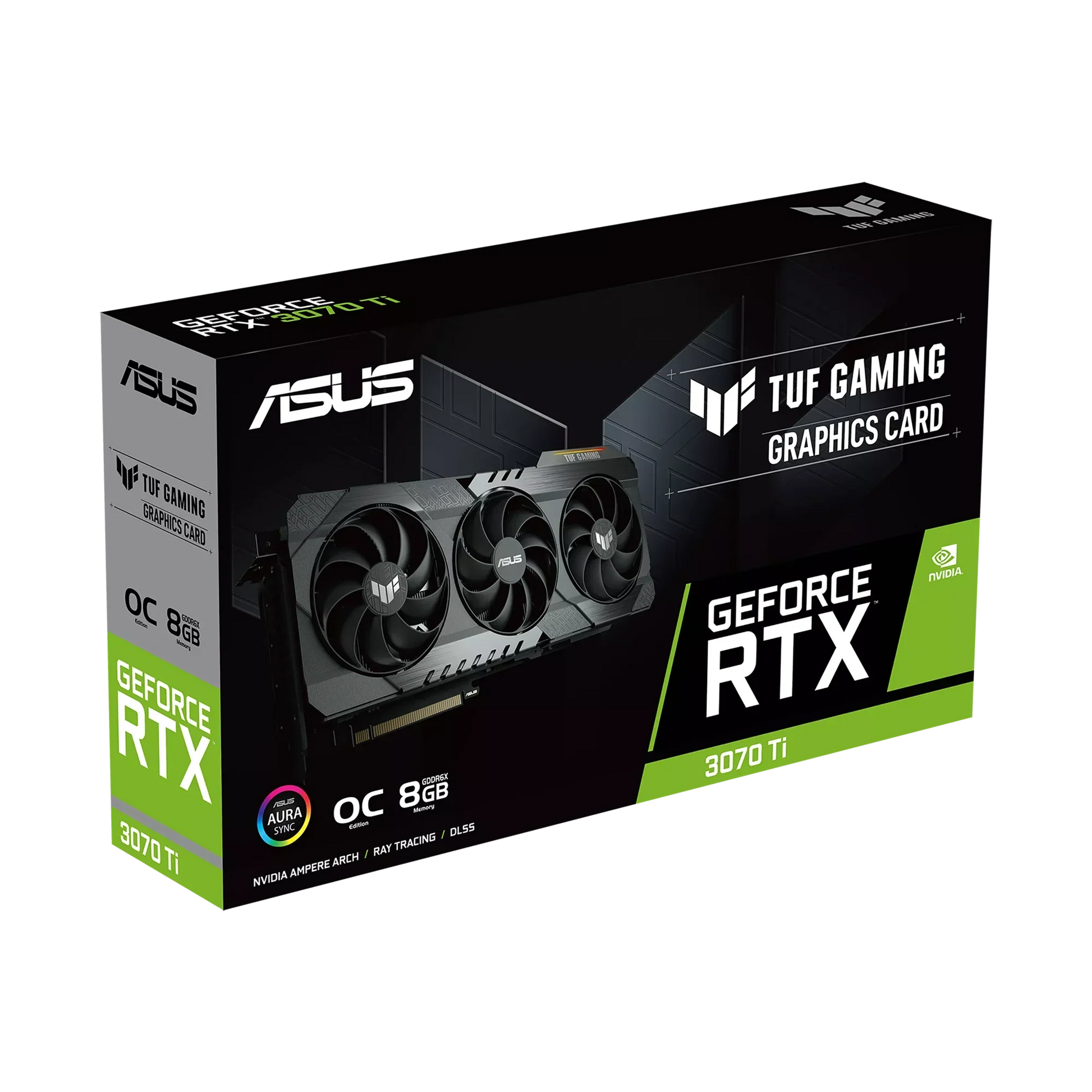 ASUS TUF Gaming GeForce NVIDIA 3070Ti OC 8GB GDDR6X Graphics Card - ONE CLICK SUPPLIES