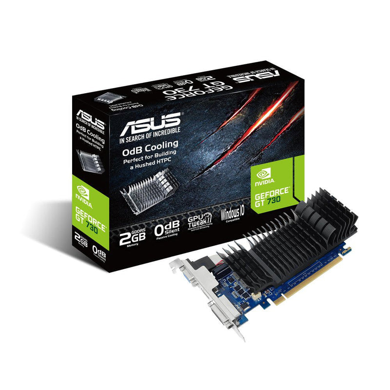 ASUS GT730 SL NVIDIA GeForce 730 2GB GDDR5 Graphics Card - ONE CLICK SUPPLIES