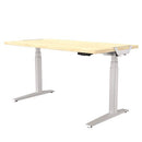 Fellowes Levado Height Adjustable Desk Maple 1200mm 9787101 - ONE CLICK SUPPLIES