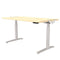 Fellowes Levado Height Adjustable Desk Maple 1200mm 9787101 - ONE CLICK SUPPLIES