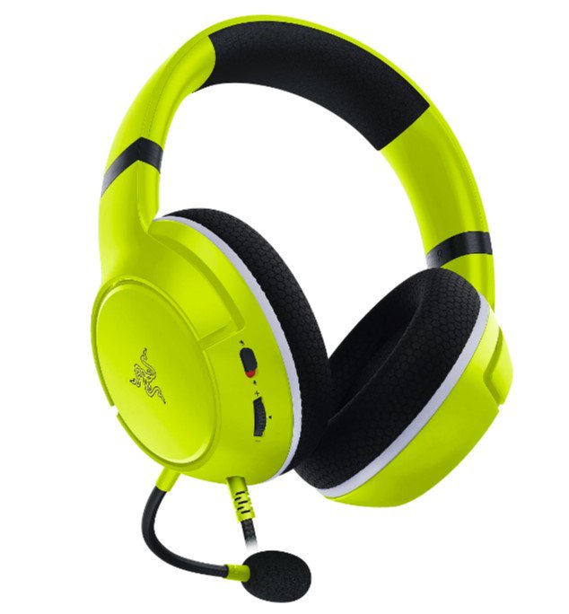 Razer Kaira X Xbox Wired 3.5mm Connector Eelectric Volt Lime Gaming Headset - ONE CLICK SUPPLIES