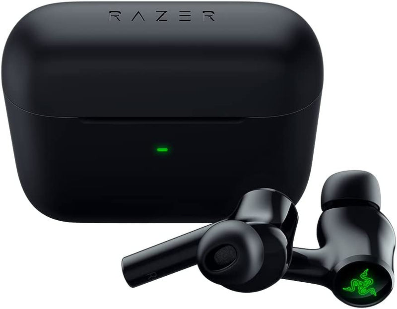 Razer Hammerhead True Wireless Bluetooth Low Latency Black Ear Buds with Charging Case - ONE CLICK SUPPLIES