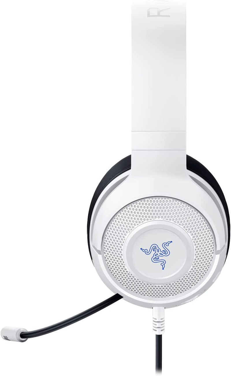 Razer Kraken X White Playstation 3.5mm Wired Gaming Headset - ONE CLICK SUPPLIES