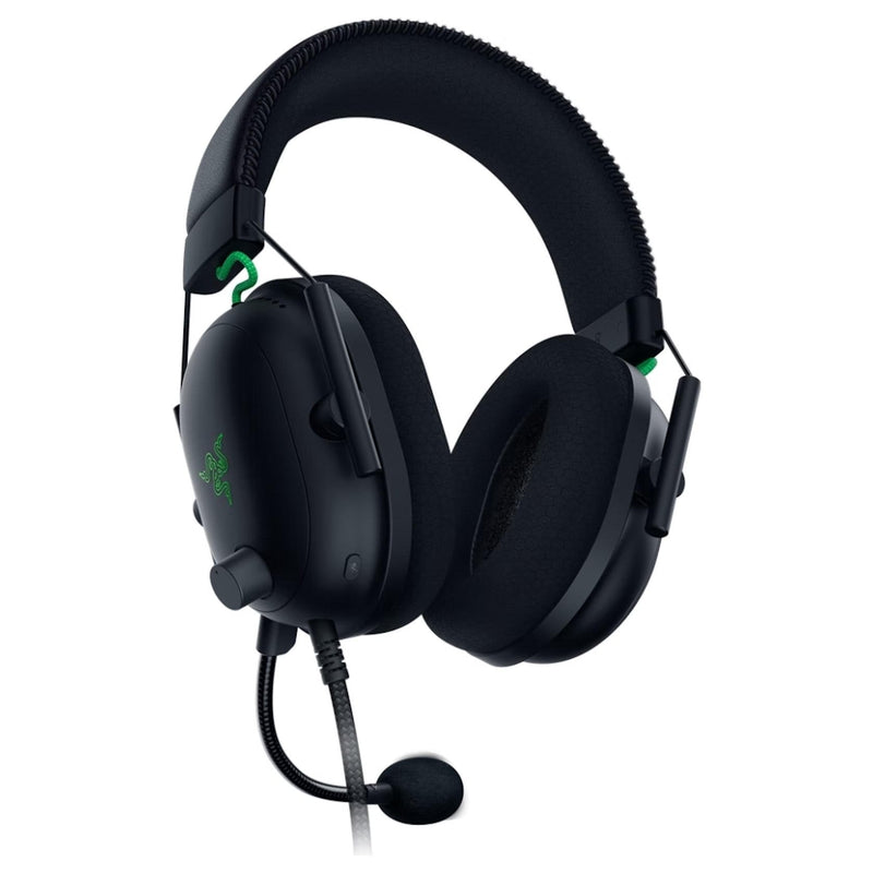 Razer Blackshark V2 X 3.5mm Wired Gaming Headset Black and Green - ONE CLICK SUPPLIES