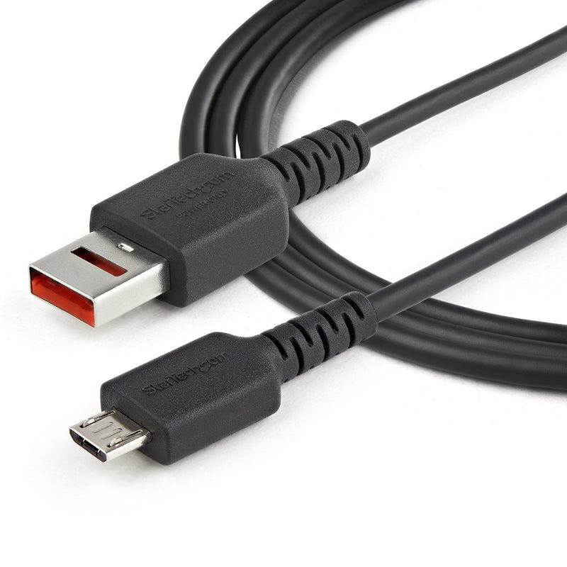 StarTech.com 1m USB A to Micro USB Data Blocker Charge Only Secure Cable - ONE CLICK SUPPLIES