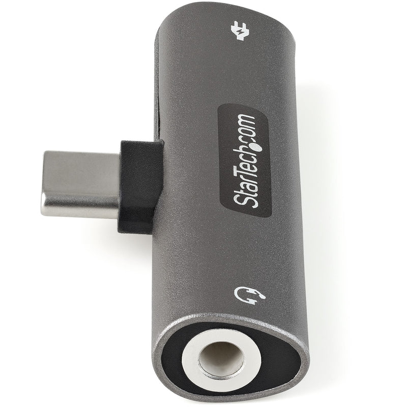 StarTech.com USB C Audio and Charge Adapter with 3.5mm TRRS Jack and 60W USB C Power Delivery - ONE CLICK SUPPLIES