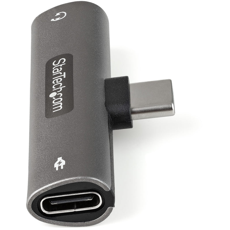 StarTech.com USB C Audio and Charge Adapter with 3.5mm TRRS Jack and 60W USB C Power Delivery - ONE CLICK SUPPLIES