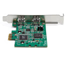 StarTech.com 2 Port PCI Express FireWire Card Adapter - ONE CLICK SUPPLIES