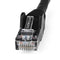 StarTech.com 2m CAT6 Ethernet Low Smoke Zero Halogen 10 Gigabit Black UTP Network Cable - ONE CLICK SUPPLIES