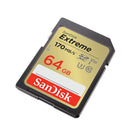 SanDisk Extreme 64GB SDXC UHS-1 Class 10 - ONE CLICK SUPPLIES