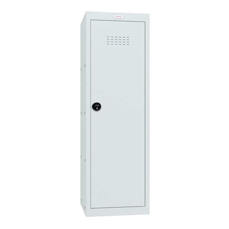 Phoenix CL Series Size 4 Cube Locker in Light Grey with Combination Lock CL1244GGC - ONE CLICK SUPPLIES