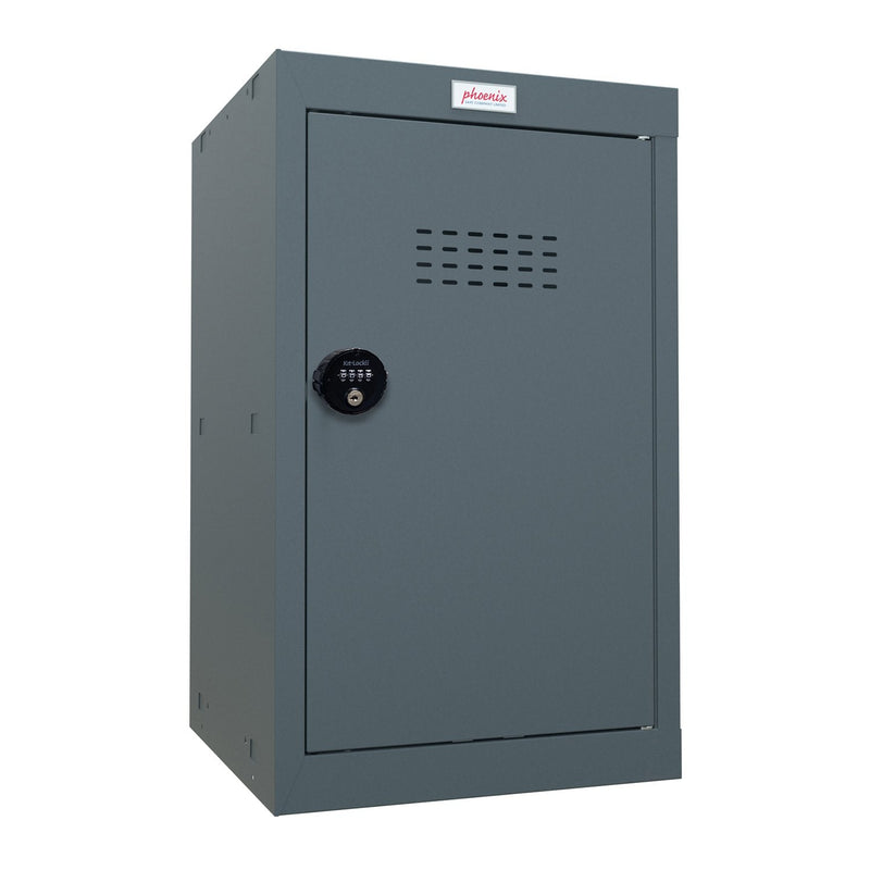 Phoenix CL Series Size 3 Cube Locker in Antracite Grey with Combination Lock CL0644AAC - ONE CLICK SUPPLIES