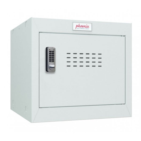 Phoenix CL Series Size 1 Cube Locker in Light Grey with Electronic Lock CL0344GGE - ONE CLICK SUPPLIES