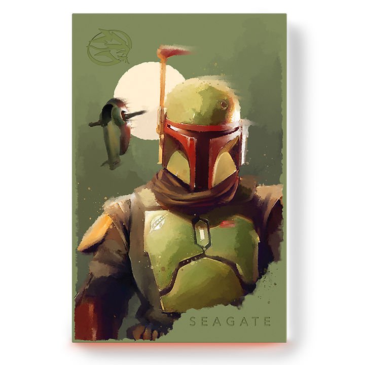 Seagate External 2TB Star Wars Boba Fett USB3 - ONE CLICK SUPPLIES