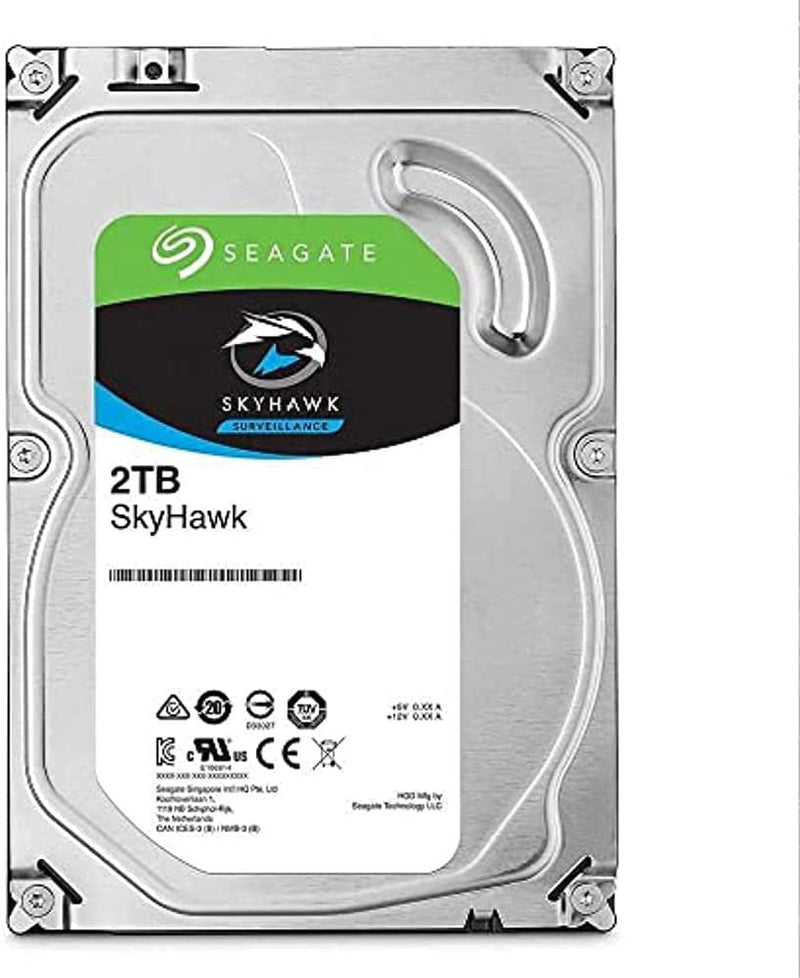 Seagate 2TB Skyhawk SATA 3.5 INCH Internal Hard Drive - ONE CLICK SUPPLIES