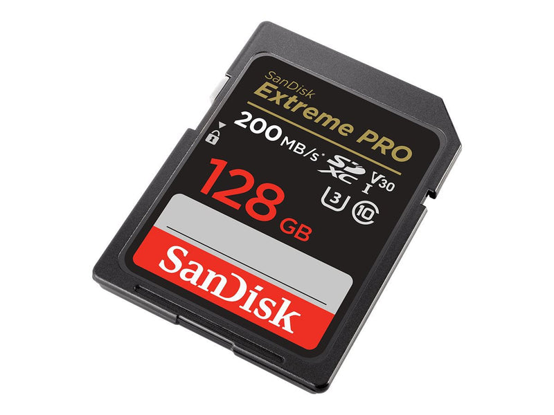 SanDisk Extreme PRO 128GB SDXC UHS-I Class 10 - ONE CLICK SUPPLIES