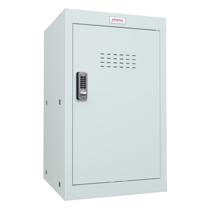 Phoenix CL Series Size 3 Cube Locker in Light Grey with Electronic Lock CL0644GGE - ONE CLICK SUPPLIES