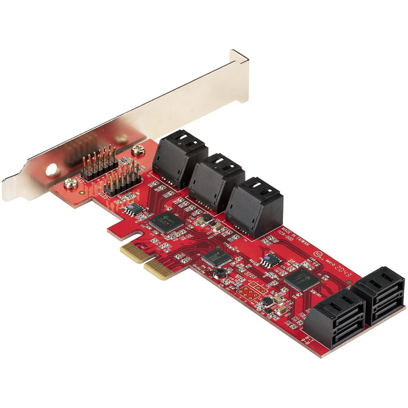 StarTech.com SATA PCIe Card 10 Port - ONE CLICK SUPPLIES