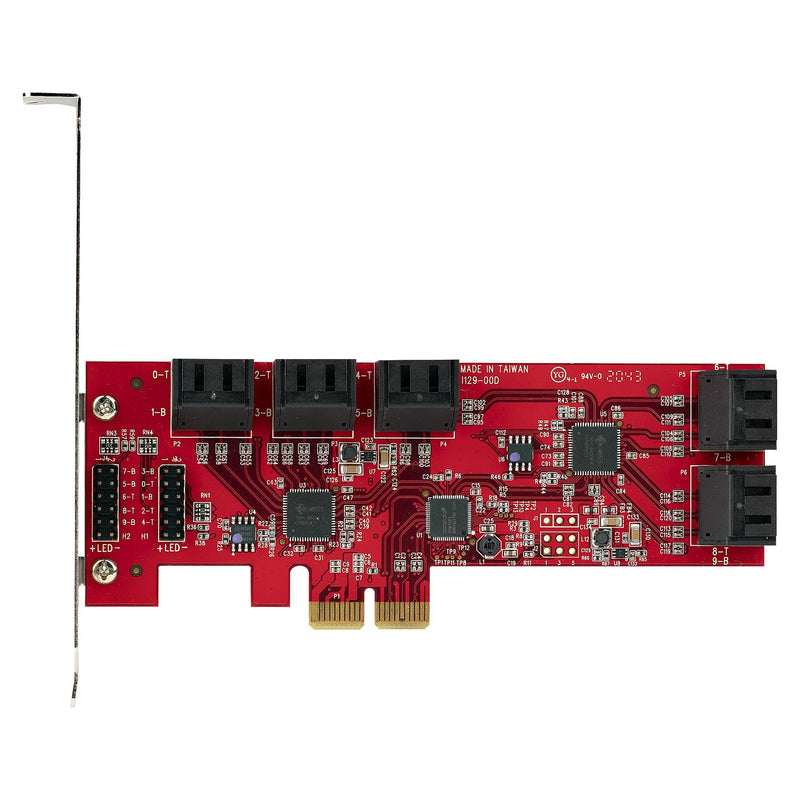 StarTech.com SATA PCIe Card 10 Port - ONE CLICK SUPPLIES