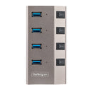 StarTech.com 4-Port Self-Powered USB-C Hub 4x BC 1.2 - ONE CLICK SUPPLIES