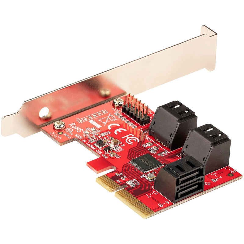 StarTech.com SATA PCIe Expansion Card 6 Ports - ONE CLICK SUPPLIES