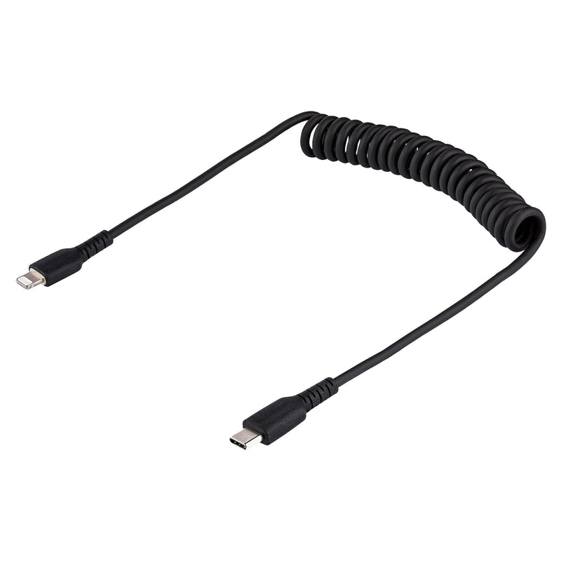 StarTech.com USB C To Lightning Cable 1m 3ft Coiled - ONE CLICK SUPPLIES