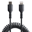 StarTech.com USB C To Lightning Cable 1m 3ft Coiled - ONE CLICK SUPPLIES