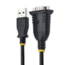 StarTech.com 3ft USB To Serial Cable RS232 to USB Adapter - ONE CLICK SUPPLIES