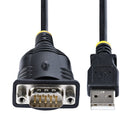 StarTech.com 3ft USB To Serial Cable RS232 to USB Adapter - ONE CLICK SUPPLIES