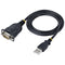 StarTech.com 3ft USB To Serial Cable RS232 to USB Adapter - ONE CLICK SUPPLIES