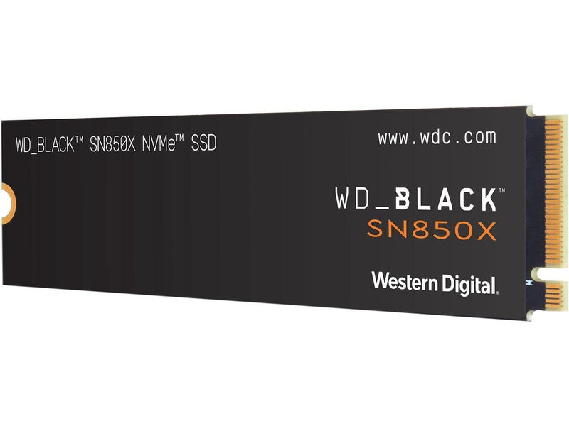 Western Digital Black SN850X 2TB M.2 PCI Express 4.0 NVMe Internal Solid State Drive - ONE CLICK SUPPLIES