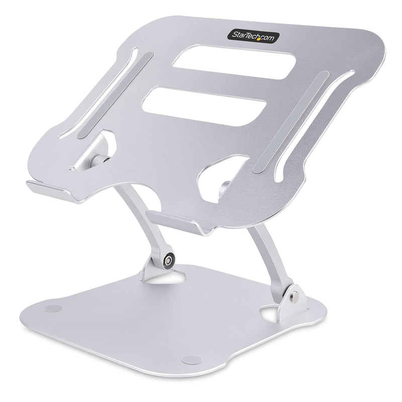 StarTech.com Ergonomic Laptop Stand with Adjustable Height Supports up to 22lb 10kg - ONE CLICK SUPPLIES