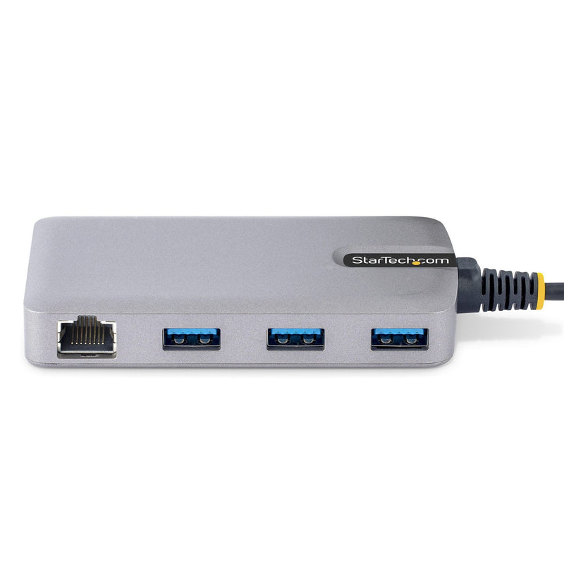 StarTech.com 3-Port USB-C Hub with Ethernet - 3x USB-A Ports Gigabit Ethernet RJ45 - ONE CLICK SUPPLIES