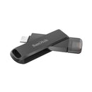 SanDisk iXpand Lux Duo 128GB USB C Lightning Flash Drive - ONE CLICK SUPPLIES