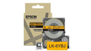 Epson LK-6YBJ Black on Matte Yellow Tape Cartridge 24mm - C53S672076 - ONE CLICK SUPPLIES