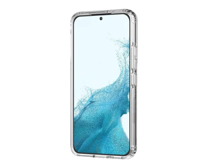 Tech 21 Evo Clear Samsung Galaxy S22 Plus Mobile Phone Case - ONE CLICK SUPPLIES