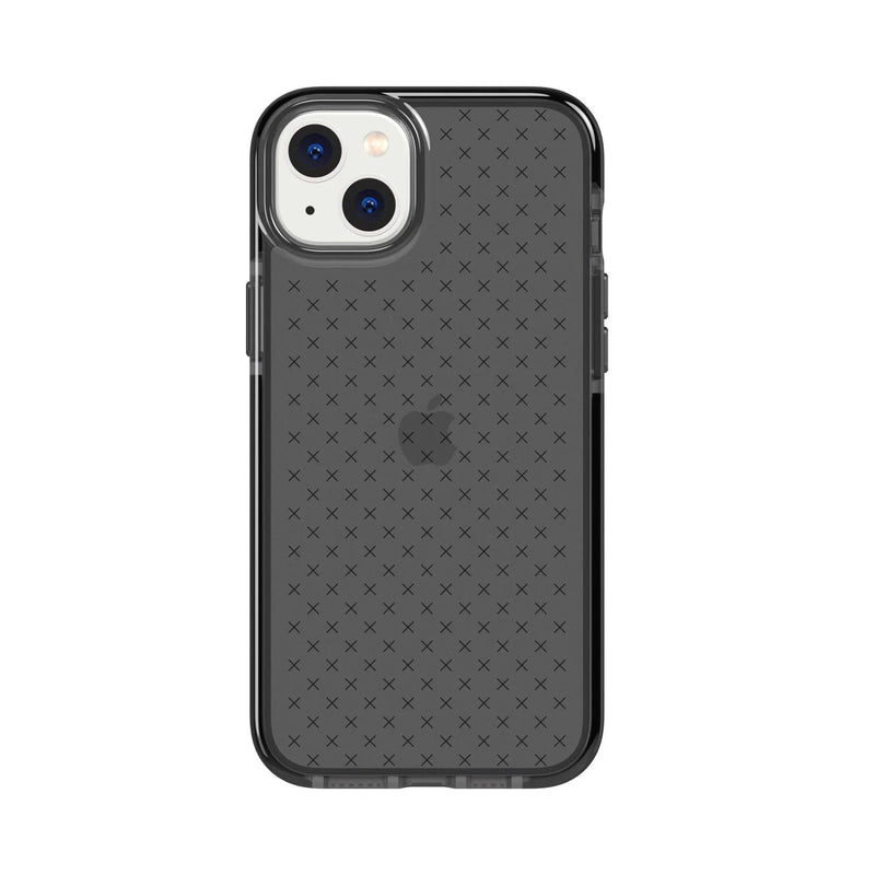 Tech 21 Evo Check Smokey Black Apple iPhone 14 Plus Mobile Phone Case - ONE CLICK SUPPLIES