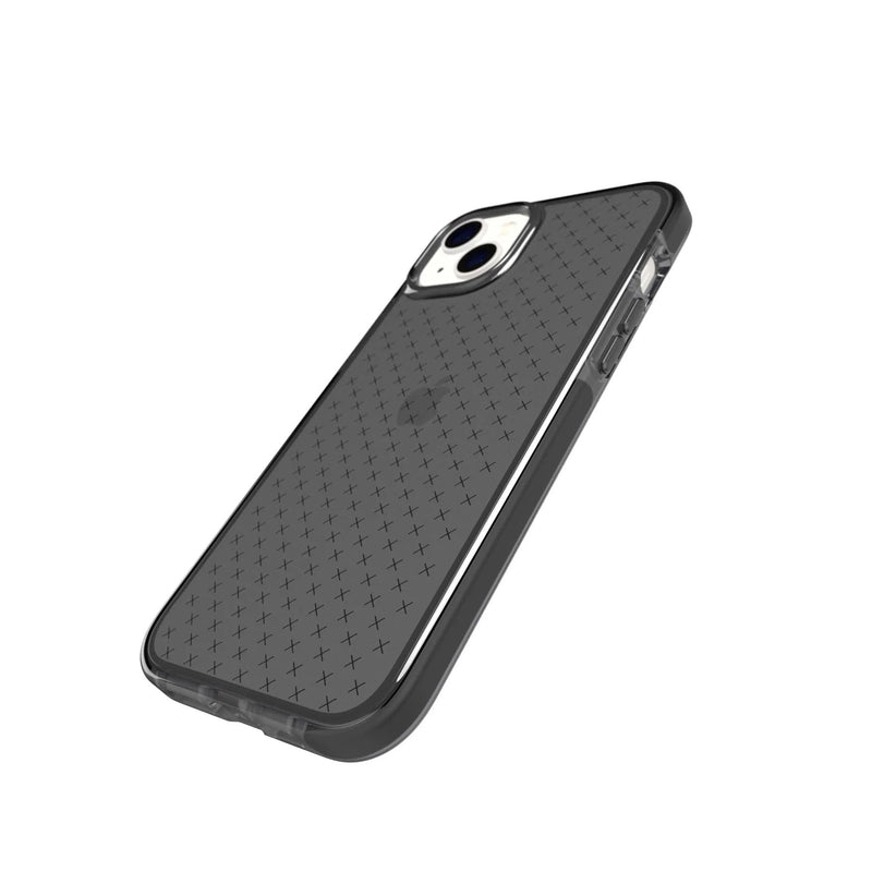 Tech 21 Evo Check Smokey Black Apple iPhone 14 Plus Mobile Phone Case - ONE CLICK SUPPLIES