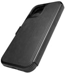 Tech 21 Evo Wallet Smokey Black Apple iPhone 12 and 12 Pro Mobile Phone Case - ONE CLICK SUPPLIES