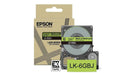 Epson LK-6GBJ Black on Matte GreenTape Cartridge 24mm - C53S672079 - ONE CLICK SUPPLIES