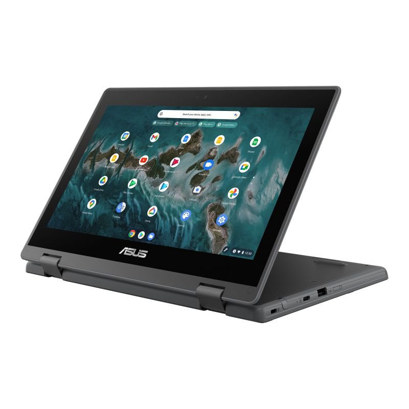 ASUS Chromebook Flip CR1 11.6 Inch Touchscreen Intel Celeron N4500 4GB RAM 64GB eMMC Chrome OS - ONE CLICK SUPPLIES