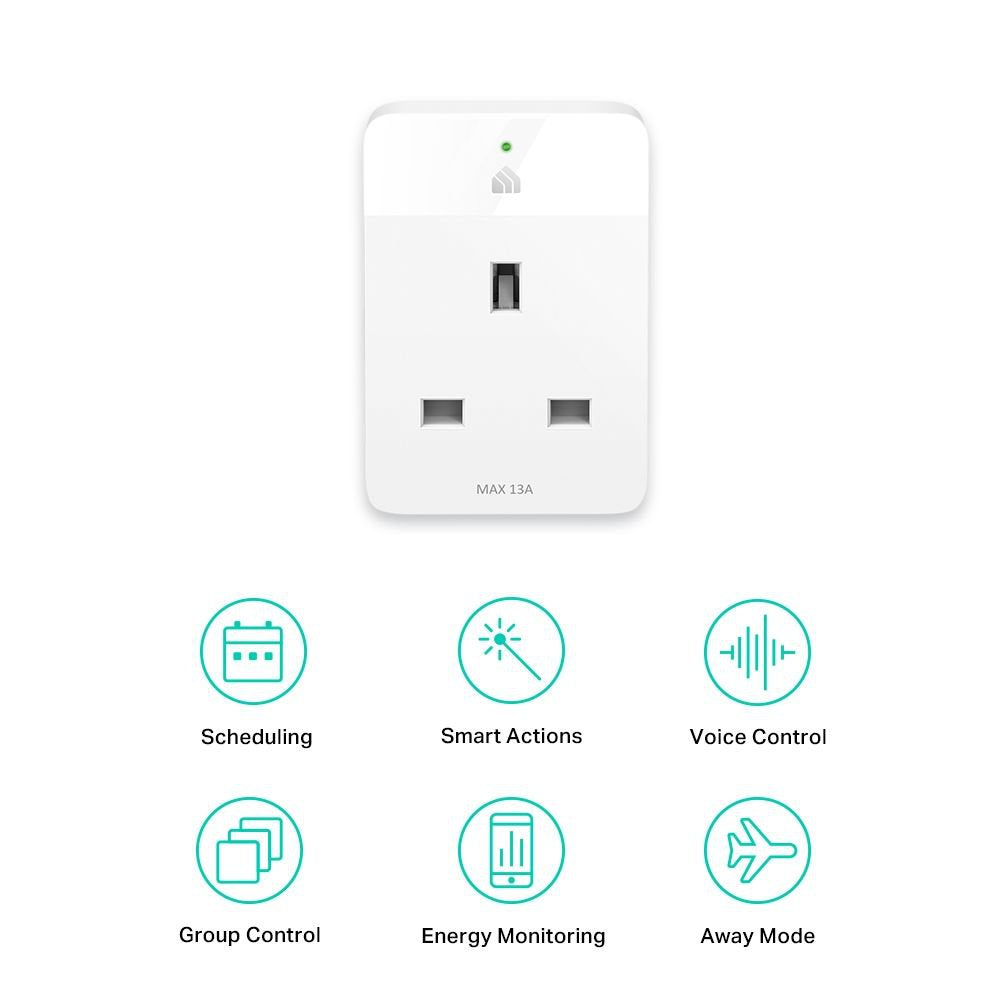 TP-LINK Kasa Smart WiFi Plug Slim with Energy Monitoring - ONE CLICK SUPPLIES