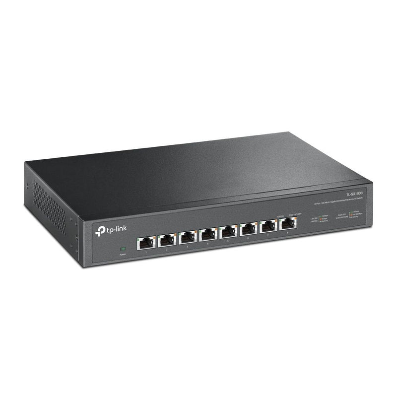 TP-Link 8-Port 10G Desktop Rackmount Switch - ONE CLICK SUPPLIES