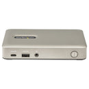 StarTech.com 4-PortUSB-C to DisplayPort 4K 30Hz or VGA Dock with 65W USB Power Delivery - ONE CLICK SUPPLIES