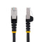 StarTech.com 5m CAT6a Snagless RJ45 Ethernet Black Cable with Strain Reliefs - ONE CLICK SUPPLIES