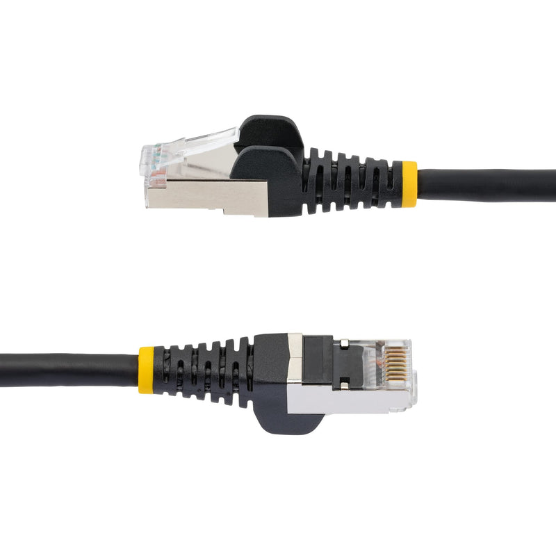 StarTech.com 5m CAT6a Snagless RJ45 Ethernet Black Cable with Strain Reliefs - ONE CLICK SUPPLIES