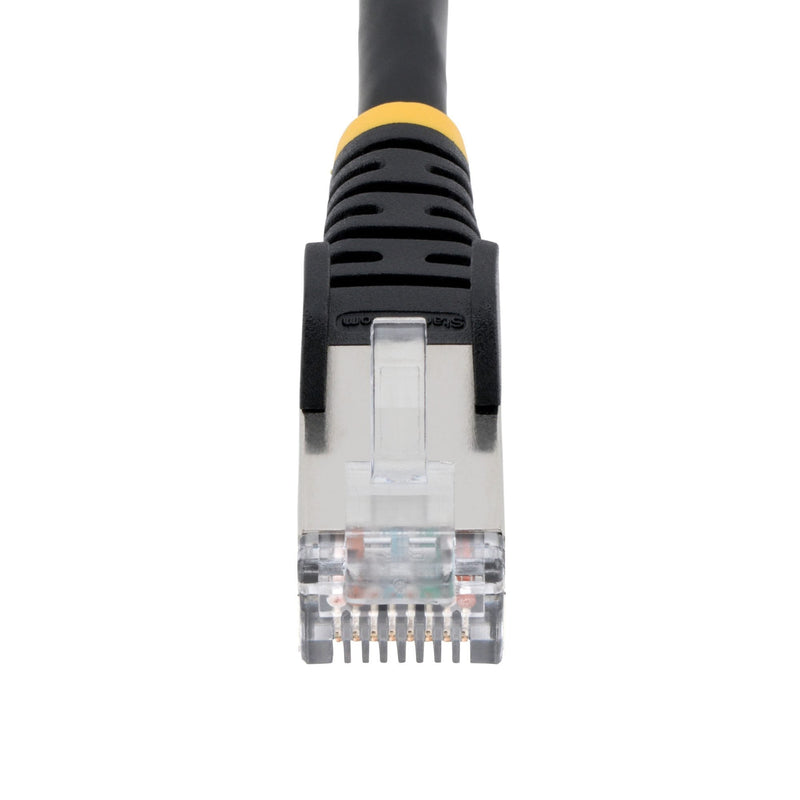 StarTech.com 5m CAT6a Snagless RJ45 Ethernet Black Cable with Strain Reliefs - ONE CLICK SUPPLIES