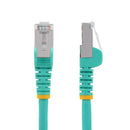 StarTech.com 7m CAT6a Snagless RJ45 Ethernet Aqua Cable with Strain Reliefs - ONE CLICK SUPPLIES