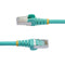 StarTech.com 7m CAT6a Snagless RJ45 Ethernet Aqua Cable with Strain Reliefs - ONE CLICK SUPPLIES